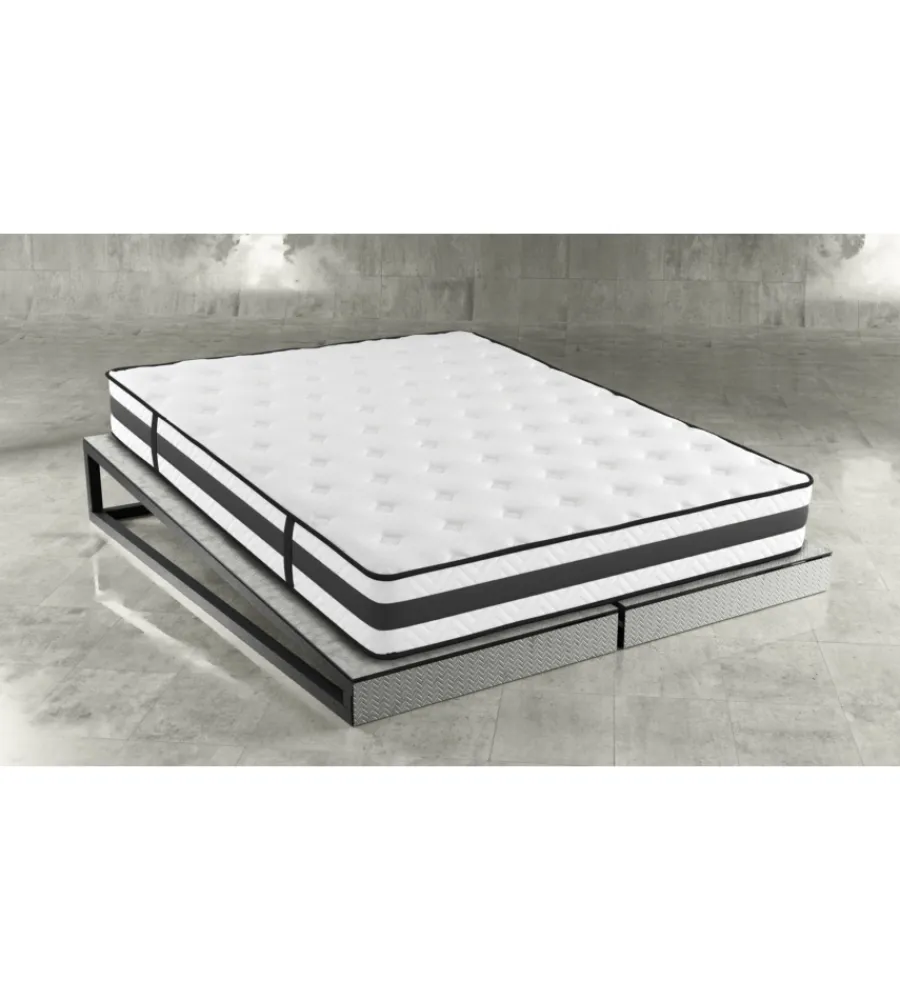 Discount Materasso matrimoniale a molle "pocket" 160x190x22 cm Letti E Comodini