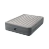 Intex Campeggio|Materasso matrimoniale autogonfiante "airbed dura-beam essential rest" con pompa elettrica incorporata grigio 152x203x46 cm - cod. 64126nd