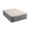 Materasso matrimoniale autogonfiante "airbed dura-beam premaire ii" con pompa elettrica incorporata, porta usb e controllo tramite app beige 152x203x46 cm - cod. 64926 Campeggio