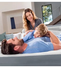 Intex Campeggio|Materasso matrimoniale autogonfiante 