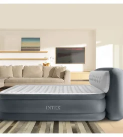 Intex Campeggio|Materasso matrimoniale autogonfiante 