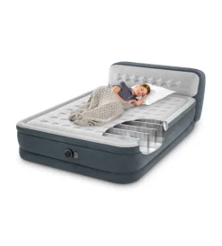 Intex Campeggio|Materasso matrimoniale autogonfiante 