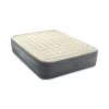 Campeggio-Intex Materasso matrimoniale autogonfiante "airbed dura-beam premaire ii" colore beige con connessione bluetooth, 152x203x46 cm - cod. 64926nd