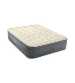 Campeggio-Intex Materasso matrimoniale autogonfiante "airbed dura-beam premaire ii" colore beige con connessione bluetooth, 152x203x46 cm - cod. 64926nd