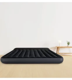 Campeggio-Intex Materasso matrimoniale gonfiabile "airbed dura-beam pillow rest classic" blu scuro 183x203x25 cm - cod. 64144