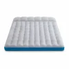 Best Materasso matrimoniale gonfiabile "camping" colore grigio chiaro, 127x193x24 cm - cod. 67999 Campeggio