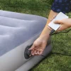 Online Materasso matrimoniale gonfiabile "airbed dura-beam prestige mid-rise" con pompa usb incorporata grigio 152x203x30 cm - cod. 64114 Campeggio
