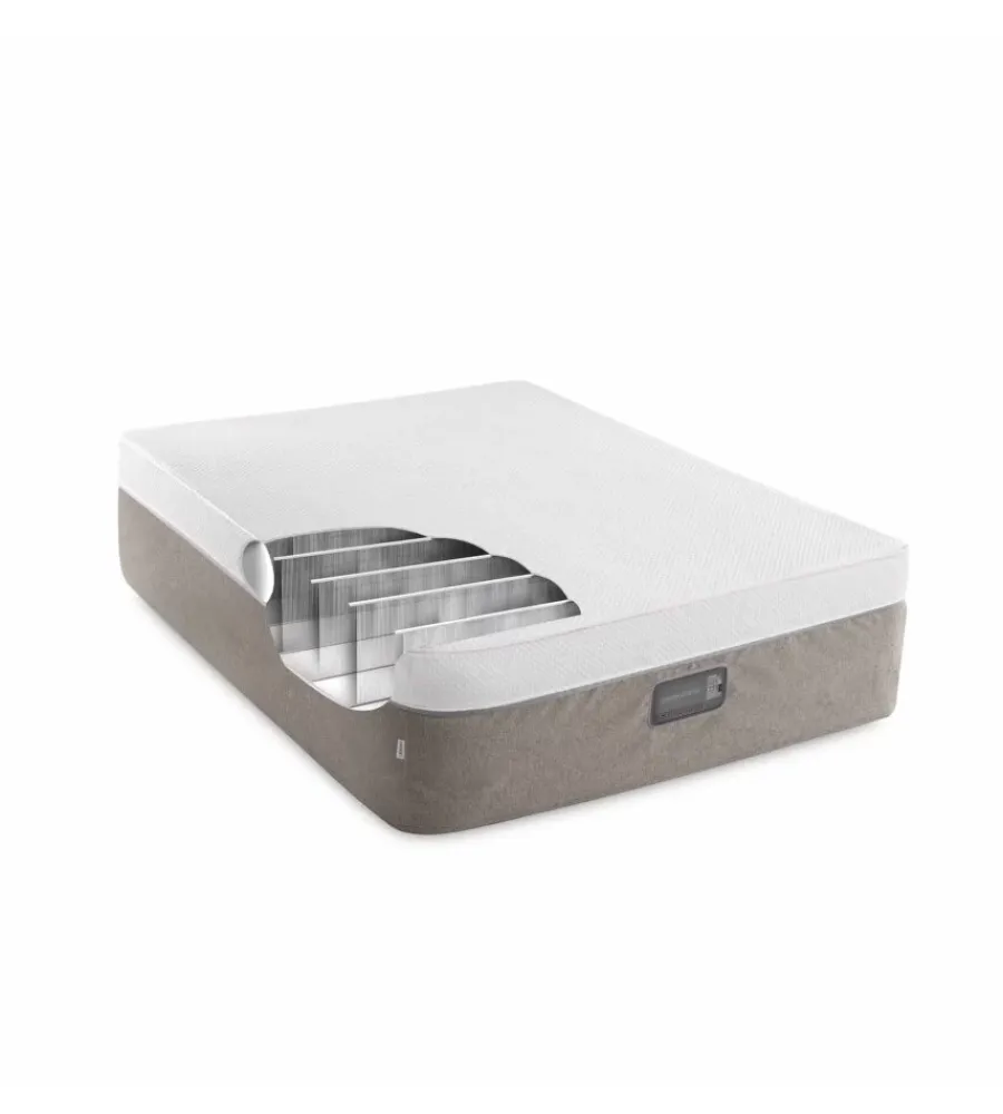 Campeggio-Intex Materasso matrimoniale gonfiabile "truaire foam" marrone 152x203x51 cm - cod. 64084