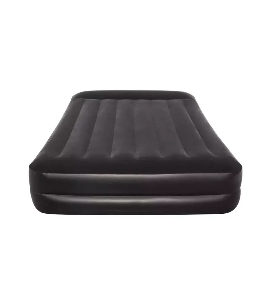 Campeggio-Bestway Materasso matrimoniale gonfiabile tritech floccato, 203x152x46 cm