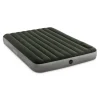 Best Materasso matrimoniale gonfiabile "airbed dura-beam standard downy" colore verde scuro con pompa a pedale, 152x203x25 cm - cod. 64763 Campeggio