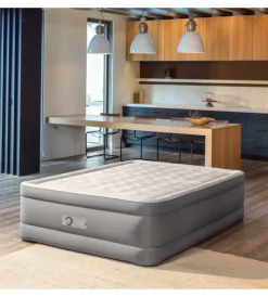 Intex Campeggio|Materasso matrimoniale gonfiabile "truaire" marrone 152x203x51 cm - cod. 64040