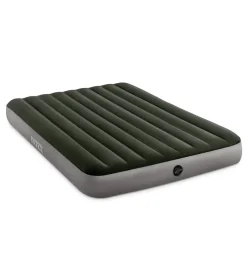 Campeggio-Intex Materasso matrimoniale gonfiabile "airbed dura-beam standard prestige downy" colore verde scuro, 152x203x25 cm - cod. 64109