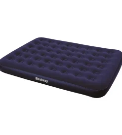 Bestway Campeggio|Materasso matrimoniale gonfiabile floccato in vinile blu 191x137x22 cm - cod. 67002
