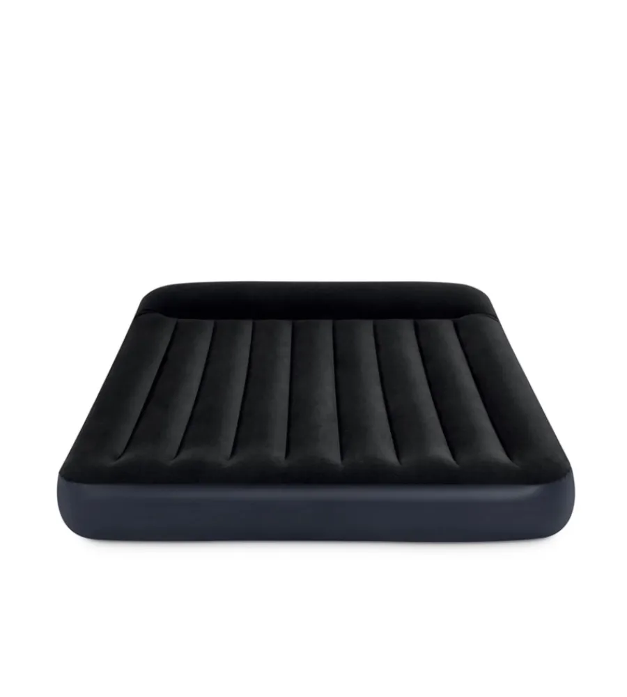 Intex Campeggio|Materasso matrimoniale gonfiabile "airbed dura-beam pillow rest classic" blu scuro 152x203x25 cm - cod. 64150nd