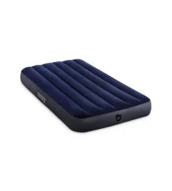 Hot Materasso mezza piazza gonfiabile "airbed dura-beam standard classic downy" blu 76x191x25 cm Campeggio
