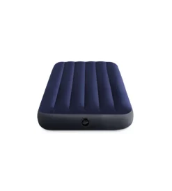 Hot Materasso mezza piazza gonfiabile "airbed dura-beam standard classic downy" blu 76x191x25 cm Campeggio