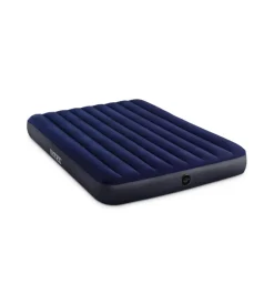 Intex Campeggio|Materasso piazza e mezza gonfiabile "airbed dura-beam standard classic downy" blu 137x191x25 cm - cod. 64758