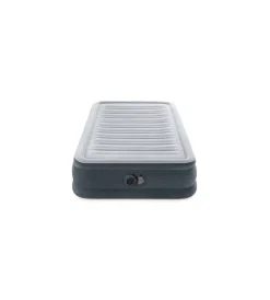 Online Materasso singolo autogonfiante "airbed dura-beam comfort-plush mid-rise" con pompa elettrica integrata grigio 99x191x33 cm - cod. 67766nd Campeggio