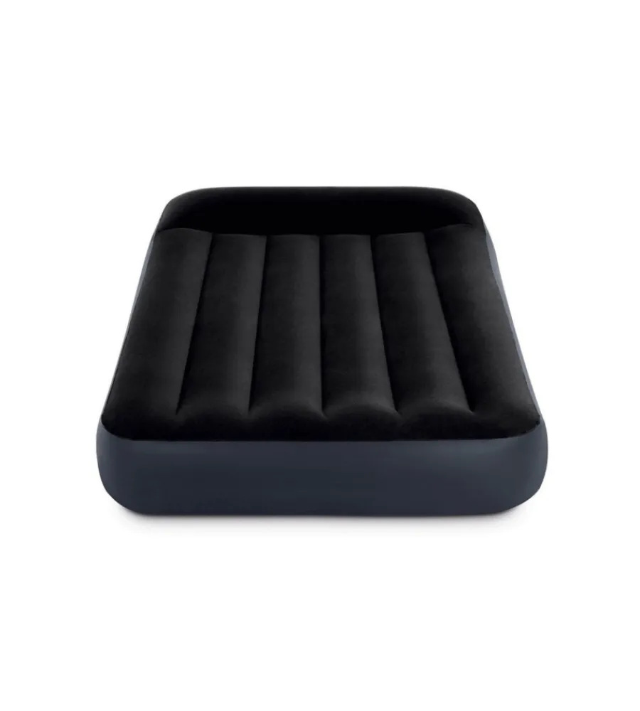 Hot Materasso singolo autogonfiante "airbed dura-beam pillow rest classic" colore blue scuro, 99x191x25 cm - cod. 64146nd Campeggio