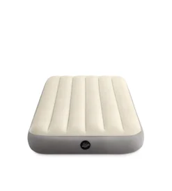 Campeggio-Intex Materasso singolo gonfiabile "airbed dura-beam single-high" crema 99x191x25 cm - cod. 64101