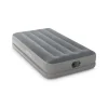 Campeggio-Intex Materasso singolo gonfiabile "airbed dura-beam prestige mid-rise" con pompa usb incorporata grigio 99x191x30 cm - cod. 64112