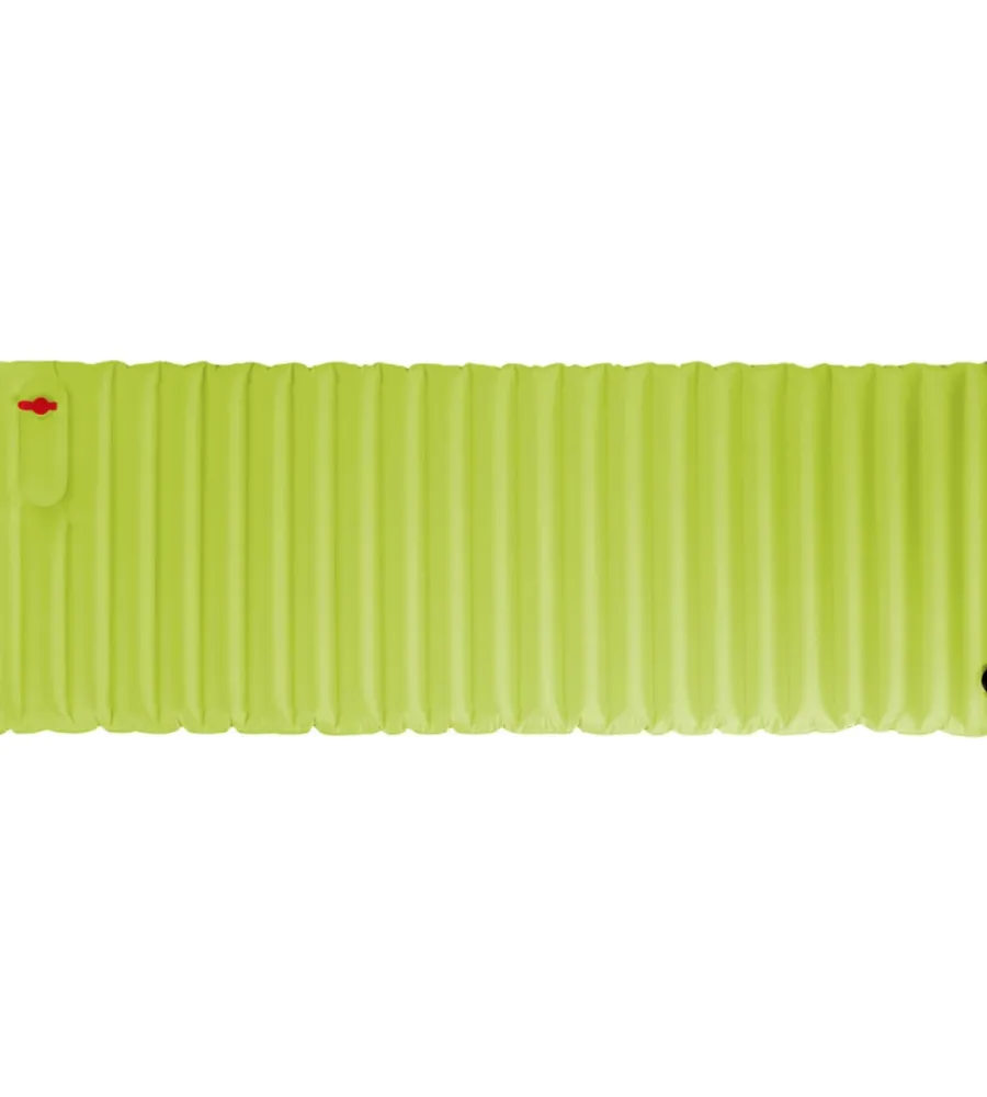 Materasso singolo gonfiabile da campeggio "alveobed ip" grigio e verde 220x75 cm Campeggio