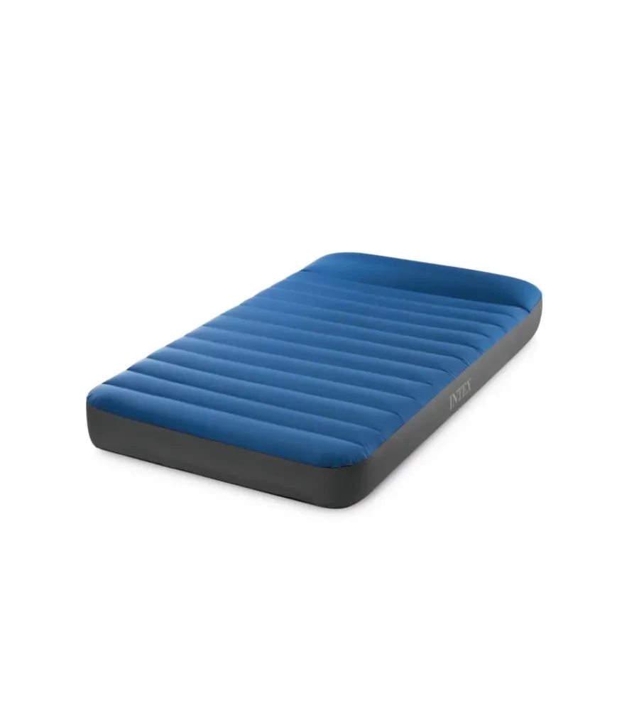 Campeggio-Intex Materasso singolo gonfiabile "truaire" blu 99x191x22 cm - cod. 64011