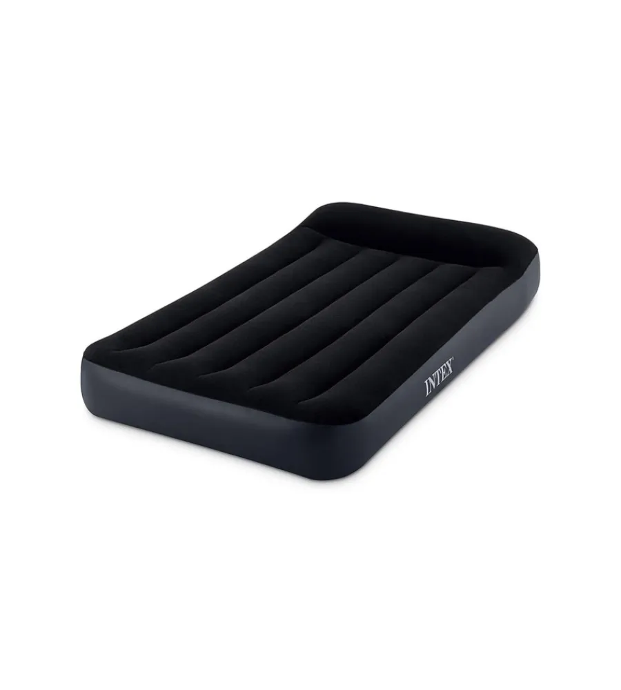Discount Materasso singolo gonfiabile "airbed dura-beam pillow rest classic" blu scuro 99x191x25 cm - cod. 64141 Campeggio