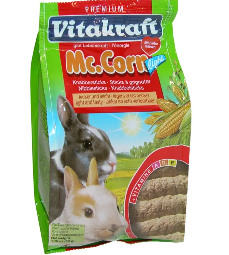 Alimento Per Roditori-Vitakraft Mc corn light per roditori -