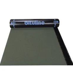 Membrane E Guaine Liquide-Onduline Membrana / guaina impermeabilizzante "bituline ardesia" colore verde - 1 x 5 metri - .