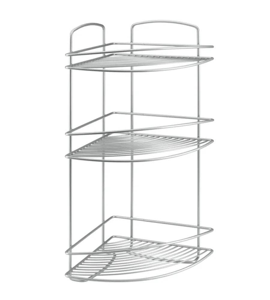 Docce E Accessori- Mensola angolare 3 piani cm22x22x53 onda