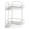 Clearance Mensola angolare 2 piani cm22x22x35 onda Docce E Accessori