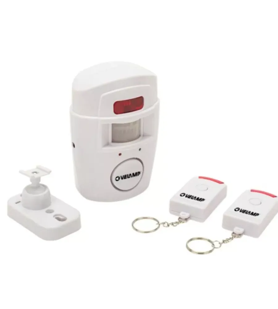 Velamp Allarmi|Mini allarme velam con rilevatore di presenza e 2 telecamere