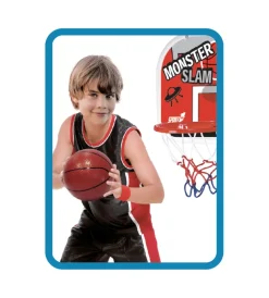 Giochi E Casette Bimbo- Mini piantana basket per bambini monster slam