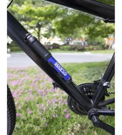 Online Mini pompa per bicicletta blu in alluminio Bici