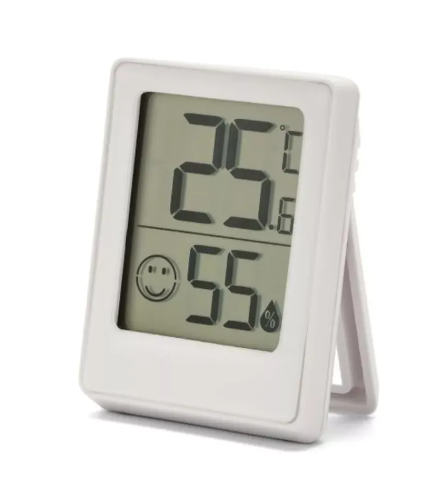 Clearance Mini stazione meteo digitale da interno bianco Termometri Stazioni Meteo