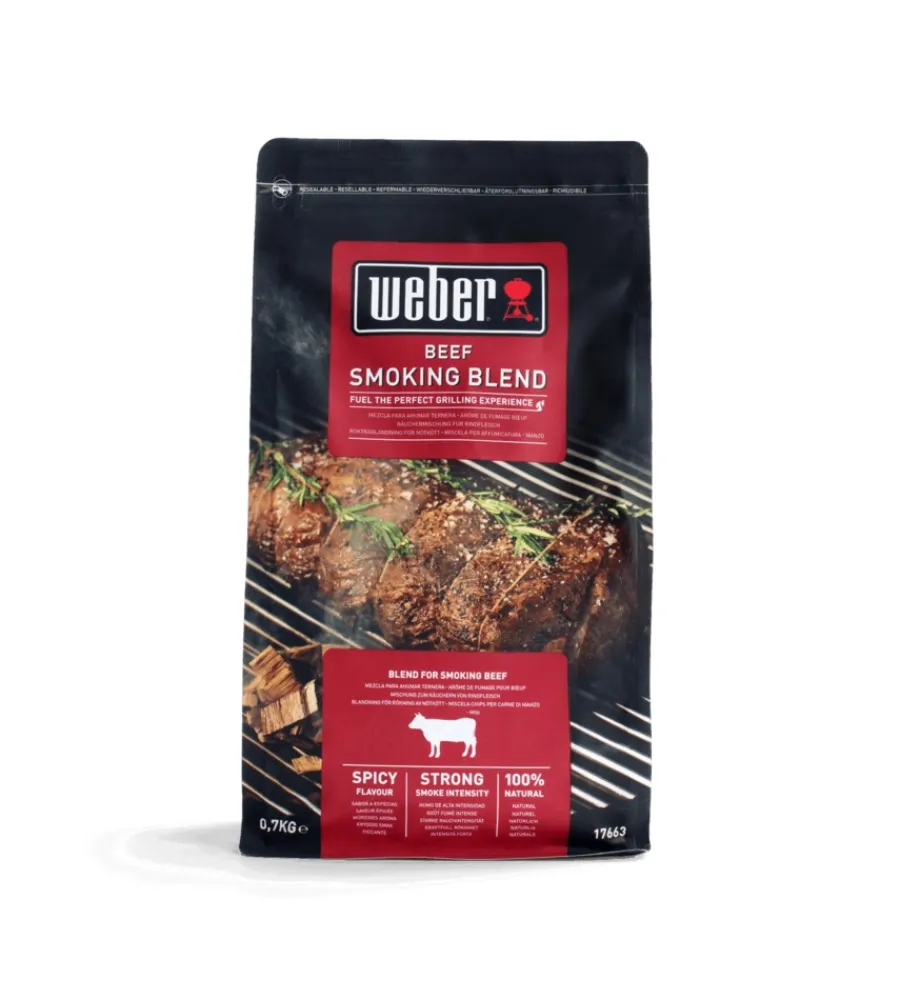 Barbecue-Weber Miscela chips per carne di manzo per barbecue 700 gr