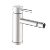 Rubinetti Bagno- Miscelatore "antea" in acciaio spazzolato per bidet