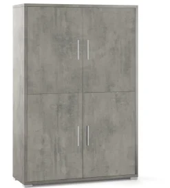 Sale Mobile 4 ante finitura cemento Credenze E Buffet