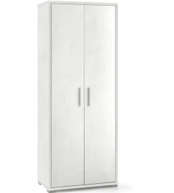 New Mobile 2 ante ossido bianco, 71x182x41 cm Mobili Multiuso