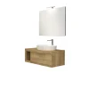 Decor Bagno Mobili Bagno|Mobile bagno "tiziano" colore rovere, 110 cm