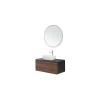 Mobili Bagno- Mobile bagno "ravello" noce, 90x46x40 cm