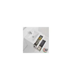 Online Mobile bagno sospeso "fabula" bianco laccato, 60x47x57 cm Mobili Bagno