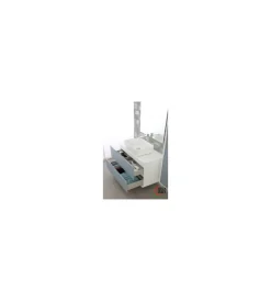 Mobili Bagno|Mobile bagno sospeso "furore" azzurro, 90x46x58,5 cm