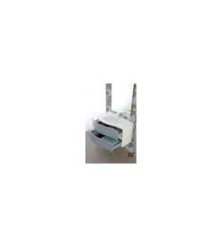 Best Mobile bagno sospeso "minori" ad onda azzurro, 91x51,5x50 cm Mobili Bagno