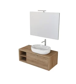 Decor Bagno Mobili Bagno|Mobile bagno "tintoretto" rovere, 110 cm