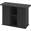 Acquariologia-Ferplast Mobile in legno per acquario - stand bubai 100 nero, 101 x 41 x h 73 cm -