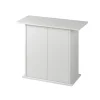 Acquariologia-Ferplast Mobile in legno per acquario - stand bubai 80 bianco, 81 x 36 x h 73 cm -