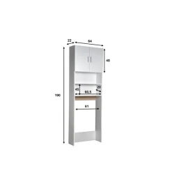 Mobiletti Multiuso|Mobile lavatrice salvaspazio