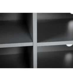 Pareti Soggiorno E Porta Tv- Mobile porta tv 2 ante grigio e quercia, 180x41,6x49 cm